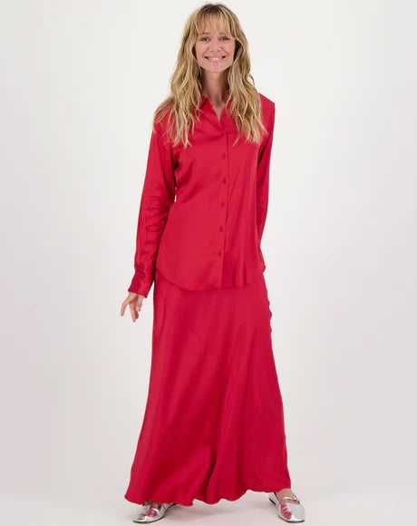 Me369 Me369 Ella Stretch Silk Shirt