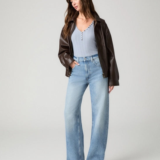 PAIGE PAIGE Arellia Barrel Jean