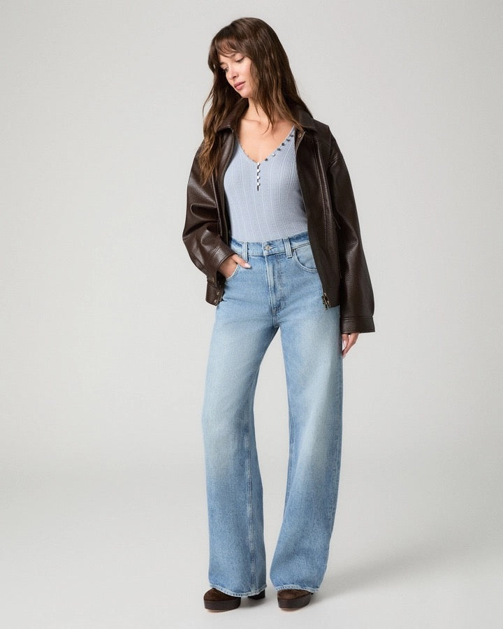 PAIGE PAIGE Arellia Barrel Jean