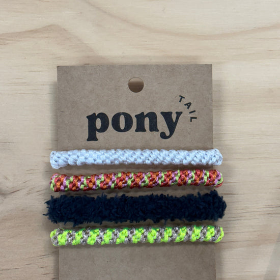 PONY TAIL PONY TAIL Hair Ties Neon/Carnival
