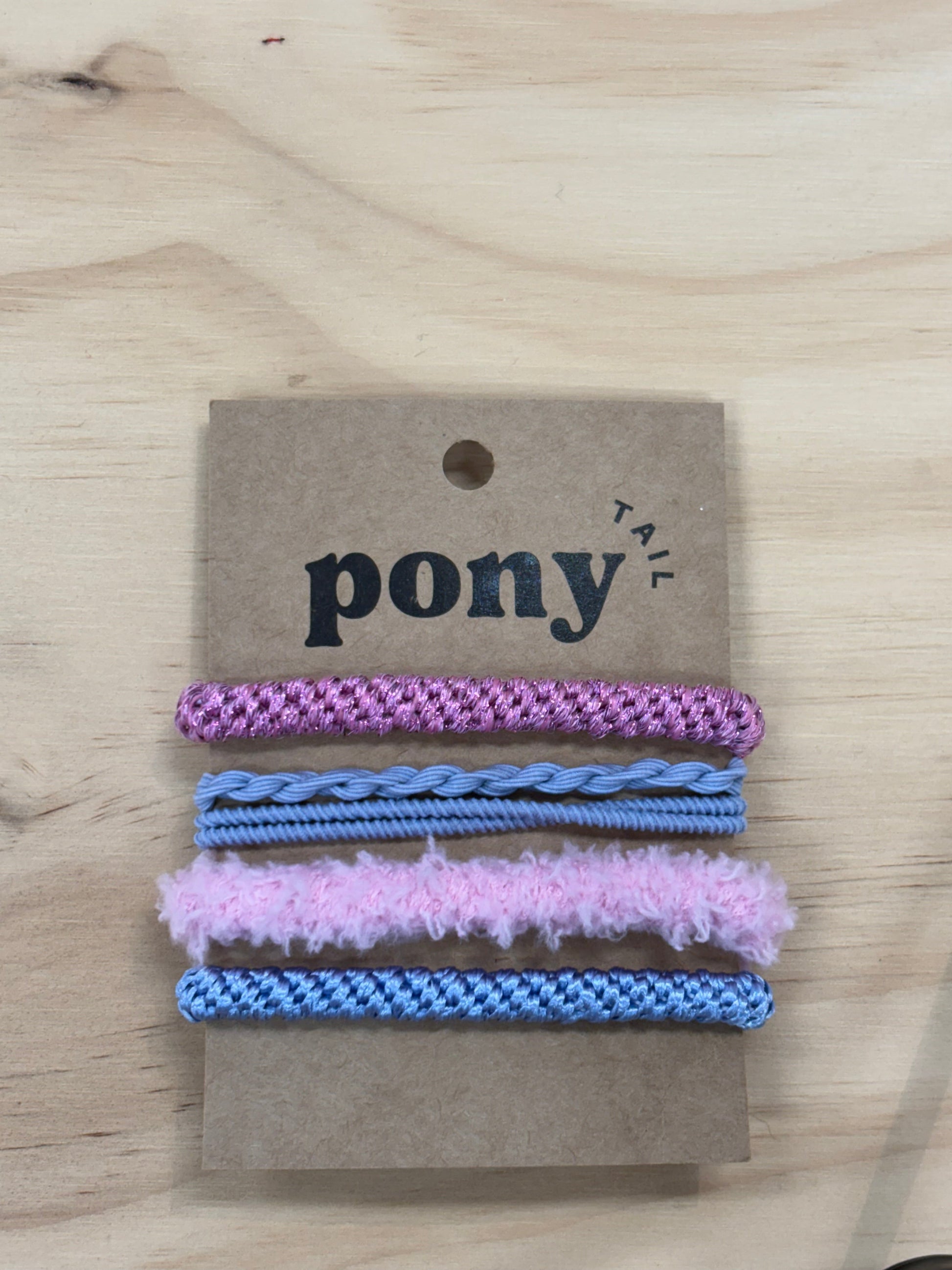 PONY TAIL PONY TAIL Hair Ties Pink/Blue
