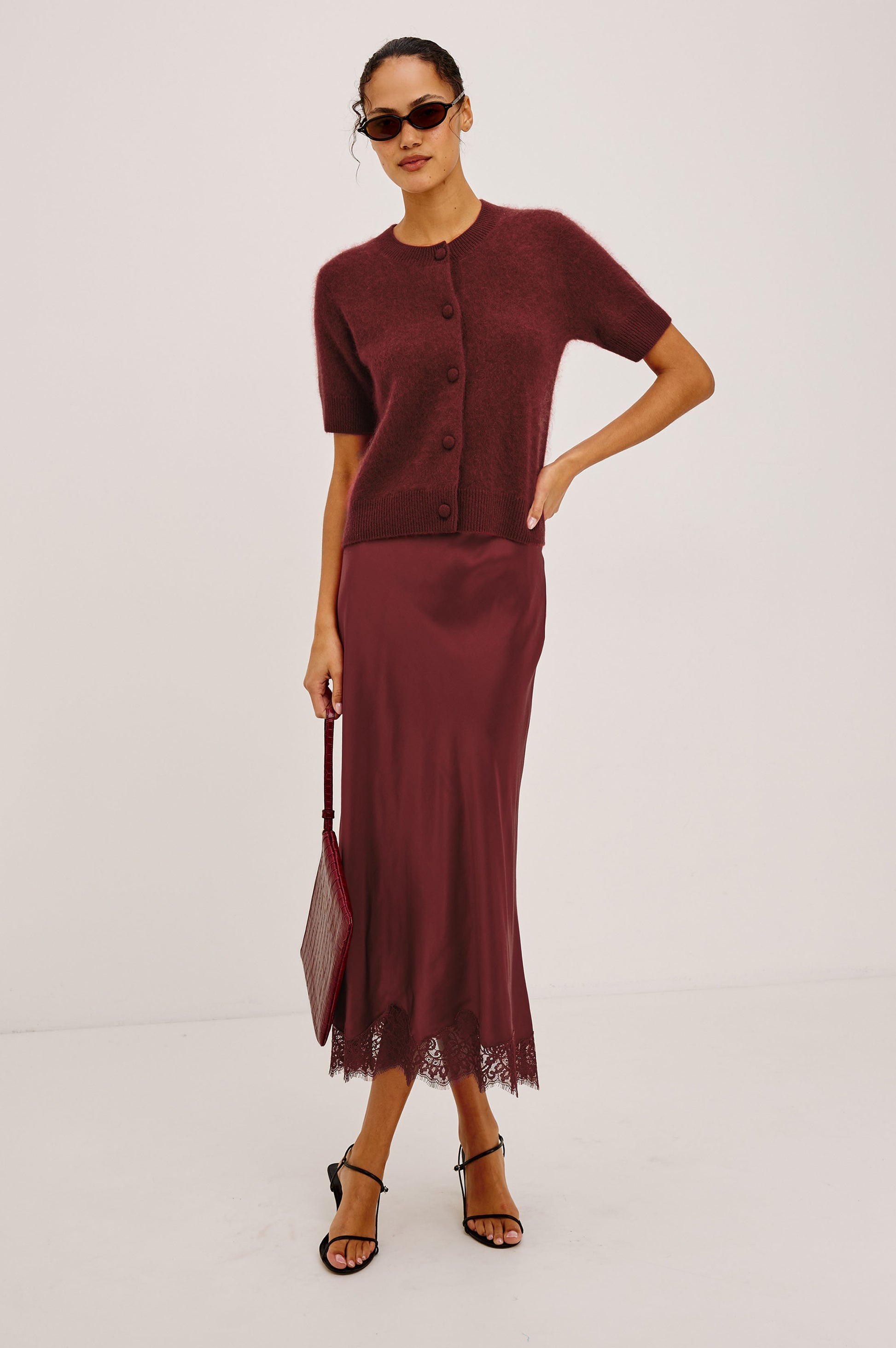 RAILS RAILS Ebony Midi Skirt