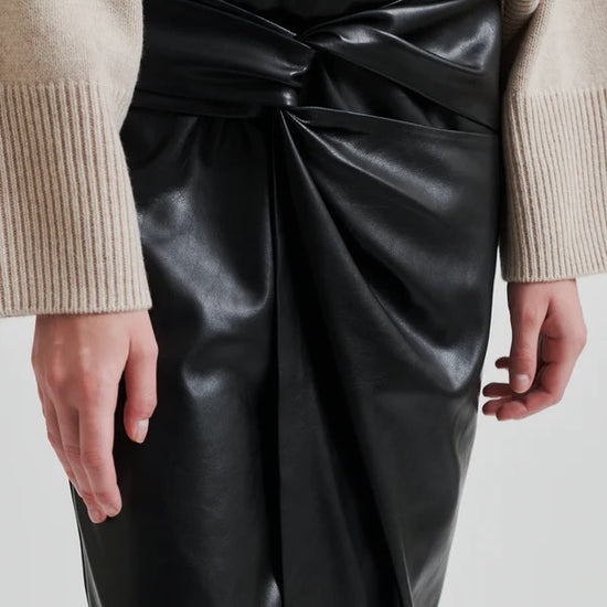 SECOND FEMALE SECOND FEMALE Sema Leather Look Skirt