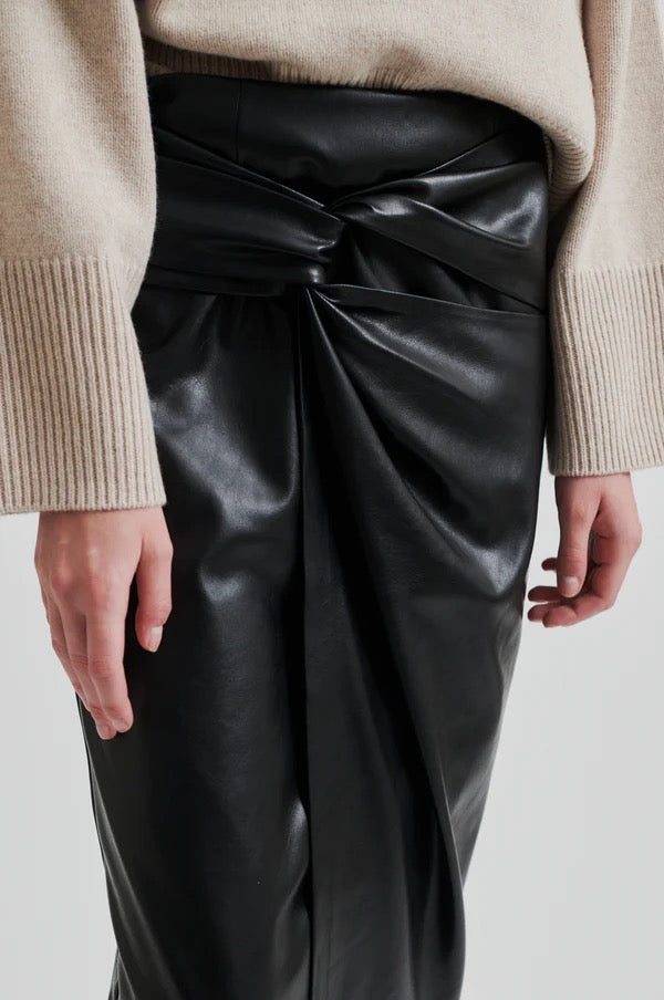 SECOND FEMALE SECOND FEMALE Sema Leather Look Skirt
