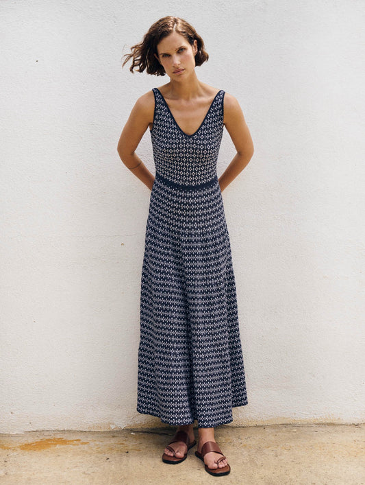 Sita Murt SITA MURT Jacquard Midi Dress