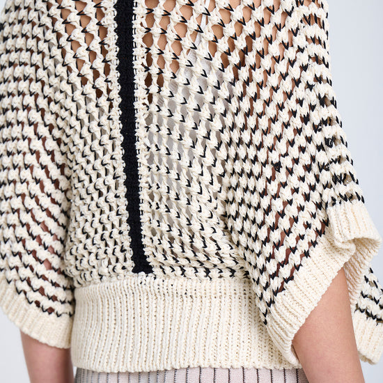 Sita Murt SITA MURT Crochet Knit Cardi