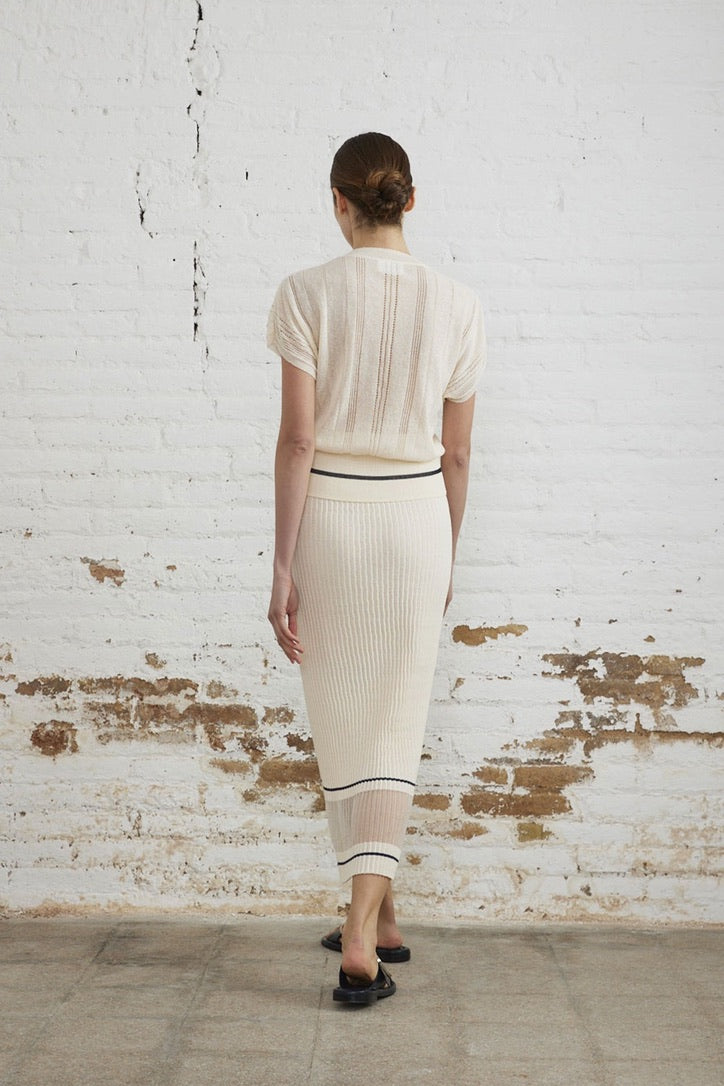 Sita Murt SITA MURT Fine Pointelle Knit Top