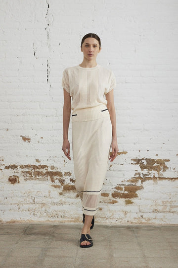 Sita Murt SITA MURT Fine Pointelle Knit Top