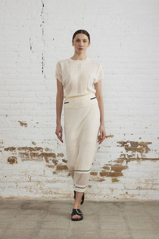 Sita Murt SITA MURT Fine Pointelle Knit Top