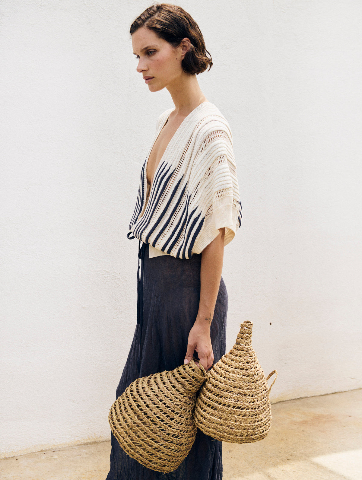 Sita Murt SITA MURT Open Knit Tie Cardigan