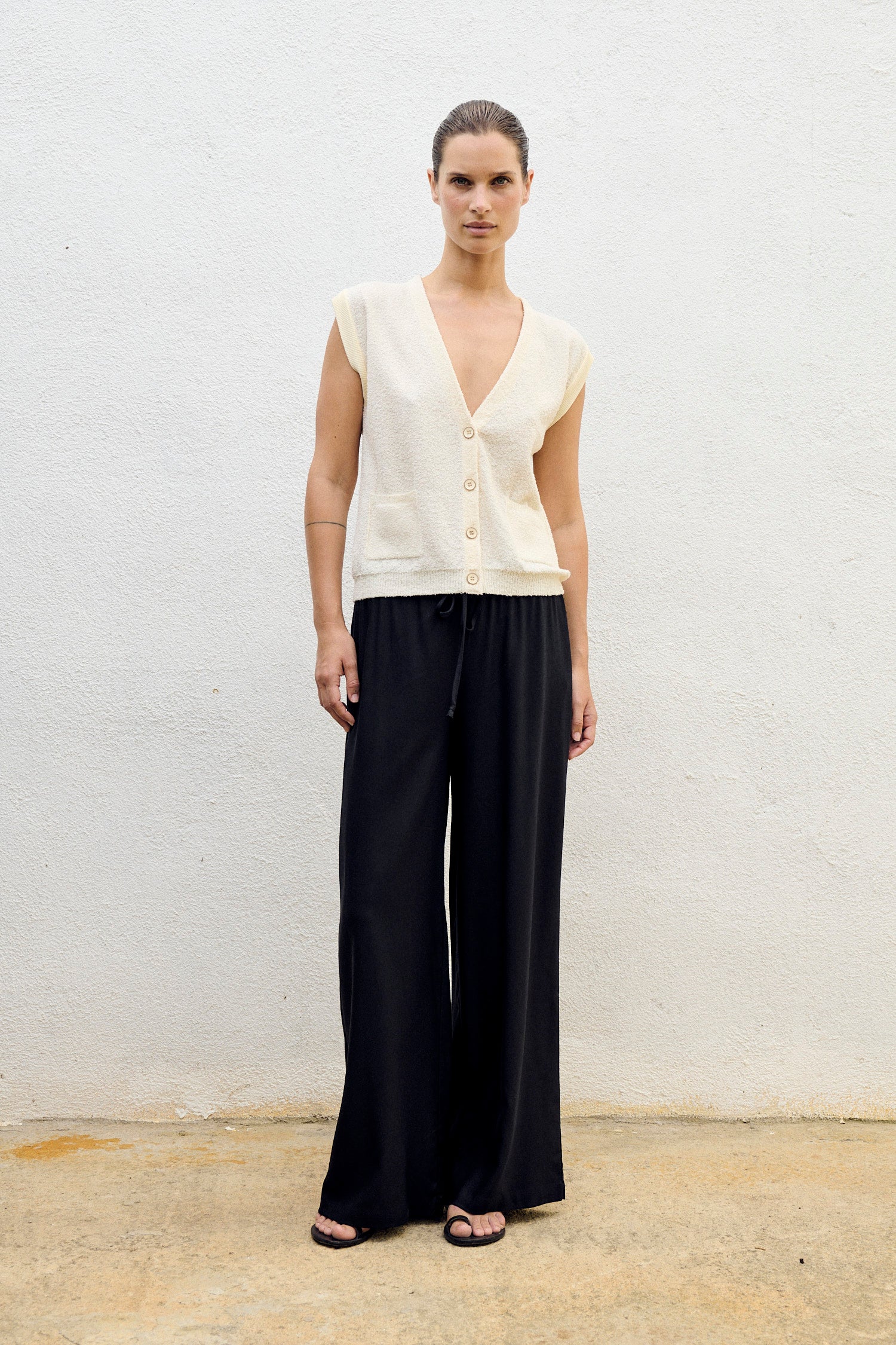 Sita Murt SITA MURT Textured Knit Vest