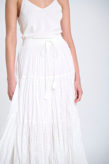 Sita Murt SITA MURT Silver Lurex Skirt