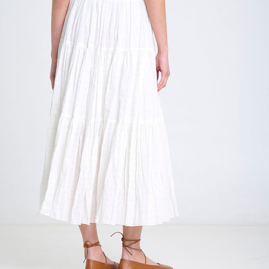Sita Murt SITA MURT Silver Lurex Skirt