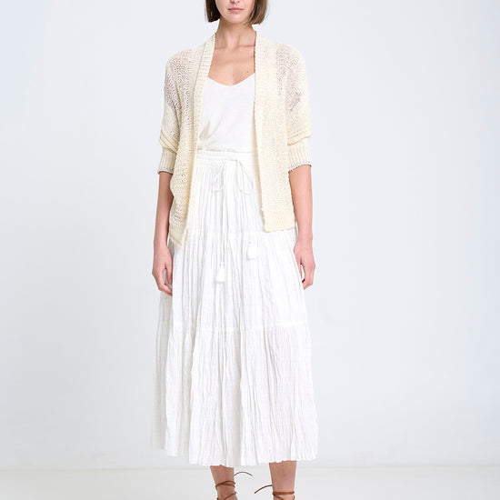 Sita Murt SITA MURT Silver Lurex Skirt
