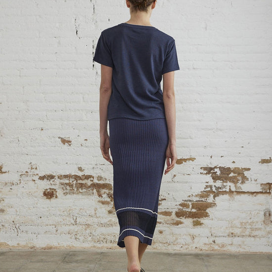Sita Murt SITA MURT Straight Rib Knitted Skirt