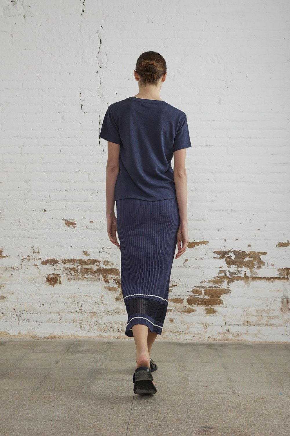 Sita Murt SITA MURT Straight Rib Knitted Skirt