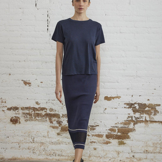 Sita Murt SITA MURT Straight Rib Knitted Skirt