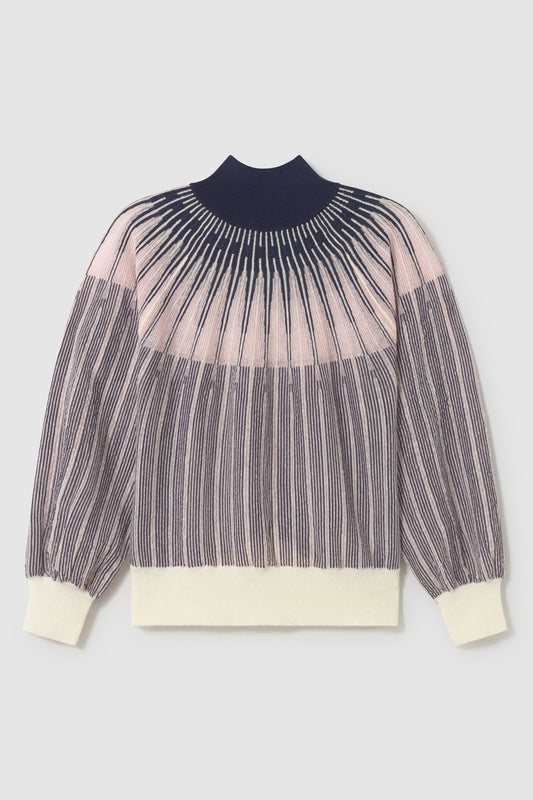 Sita Murt SITA MURT Radial Funnel Neck Knit