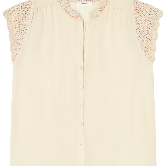 Sita Murt SITA MURT Crochet Sleeve Blouse