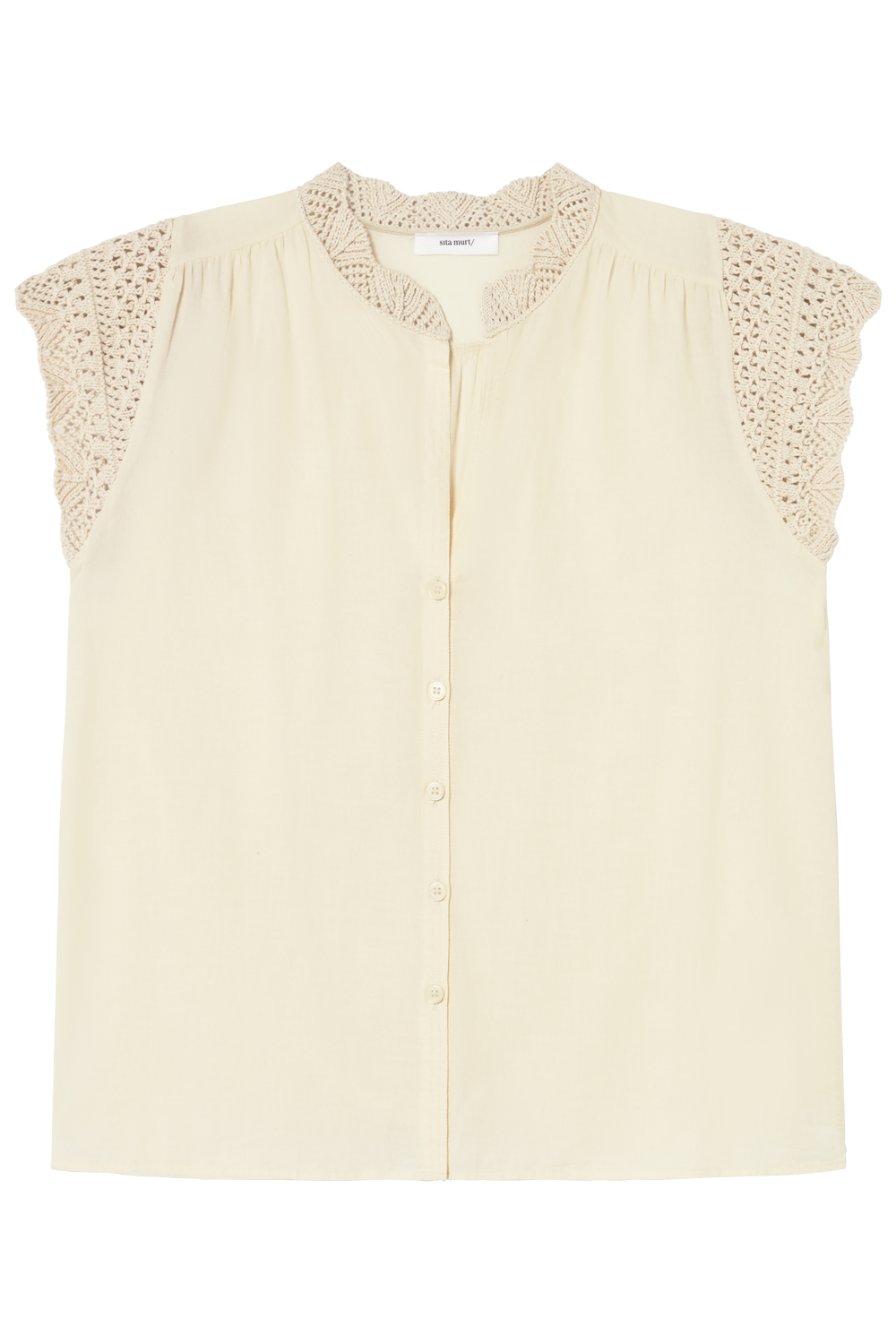 Sita Murt SITA MURT Crochet Sleeve Blouse