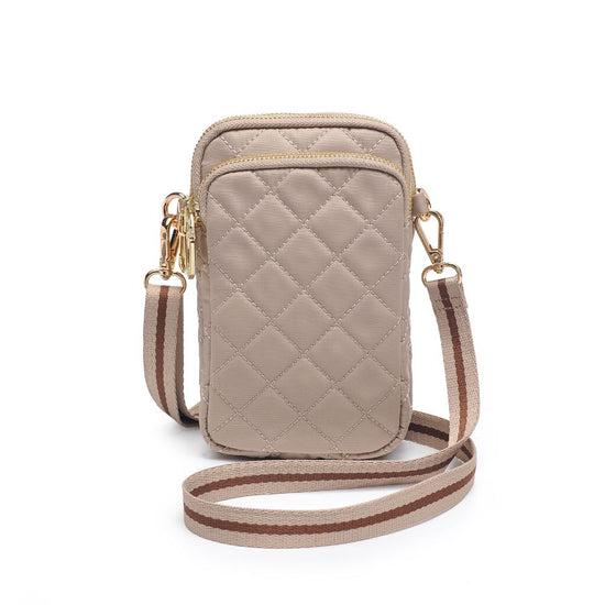 SOL AND SELENE SOL & SELENE Divide & Conquer Quilted Bag Beige
