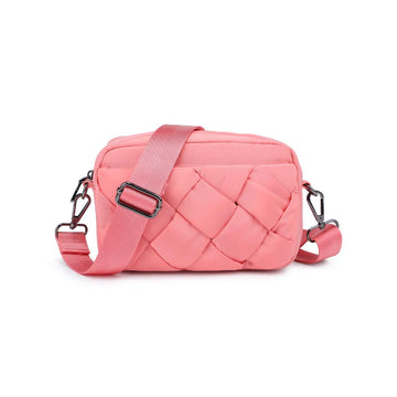 SOL AND SELENE SOL & SELENE Inspiration Braided Crossbody Bag Salmon