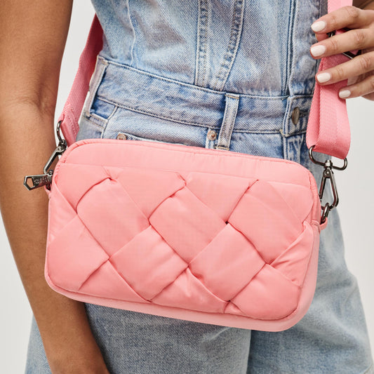 SOL AND SELENE SOL & SELENE Inspiration Braided Crossbody Bag Salmon