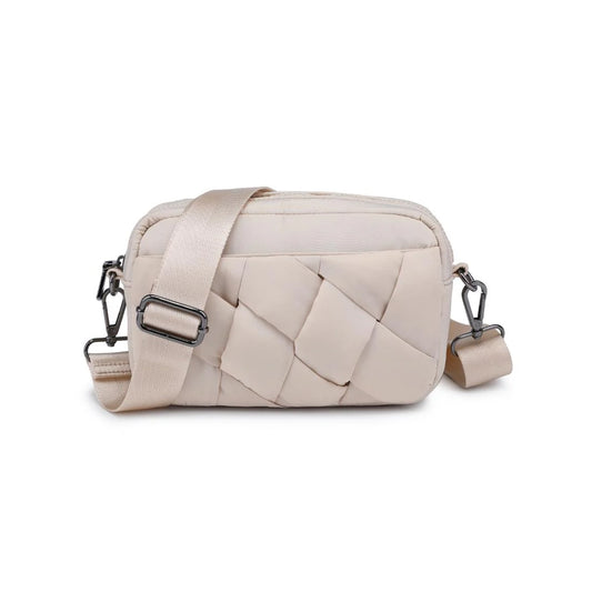 SOL AND SELENE SOL & SELENE Inspiration Braided Crossbody Bag Cream