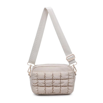 SOL AND SELENE SOL & SELENE Inspiration Quilted Crossbody Bag Cream