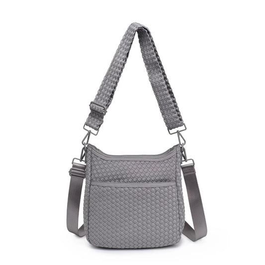SOL AND SELENE SOL & SELENE Kismet Woven Neoprene Bag Fog