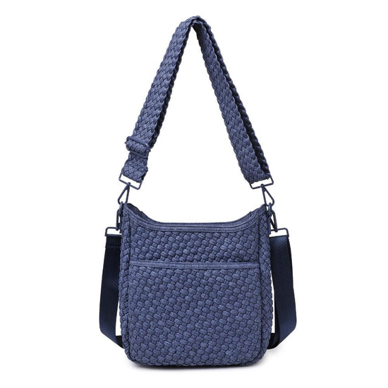 SOL AND SELENE SOL & SELENE Kismet Woven Neoprene Bag Denim