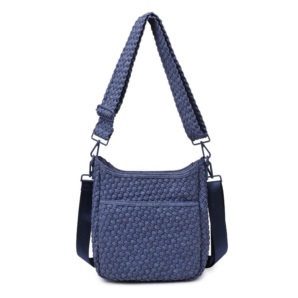 SOL AND SELENE SOL & SELENE Kismet Woven Neoprene Bag Denim