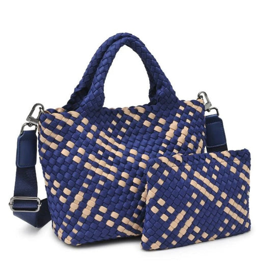 SOL AND SELENE SOL & SELENE Sky's The Limit Bag Blue / nude