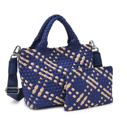 SOL AND SELENE SOL & SELENE Sky's The Limit Bag Blue / nude