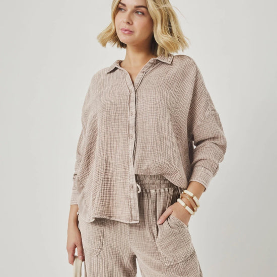 SPLENDID SPLENDID Ava Gauze Shirt