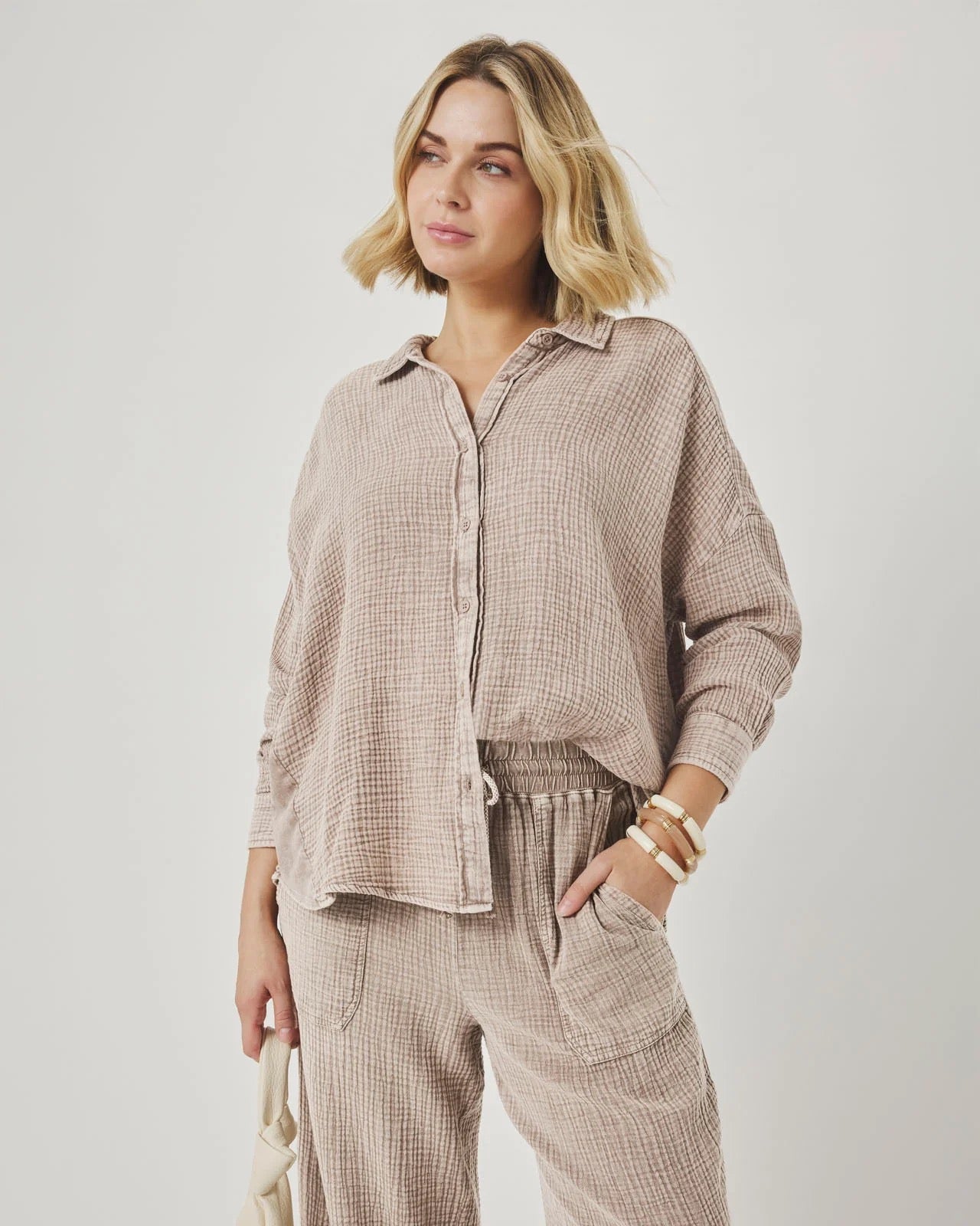 SPLENDID SPLENDID Ava Gauze Shirt