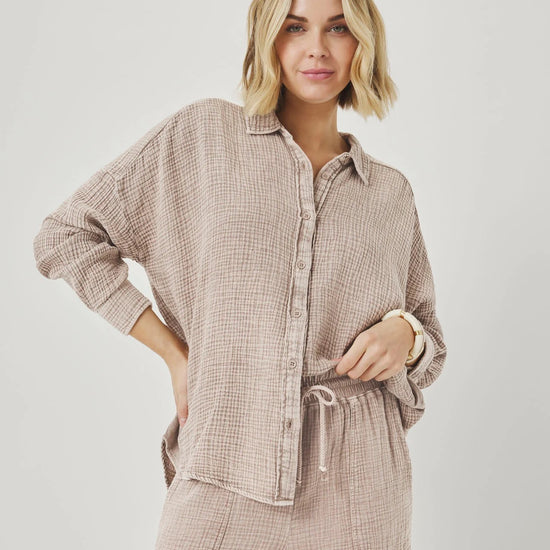 SPLENDID SPLENDID Ava Gauze Shirt