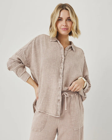 SPLENDID SPLENDID Ava Gauze Shirt