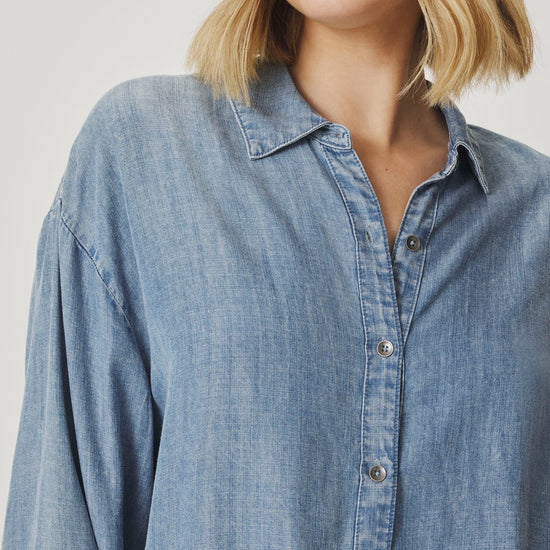 SPLENDID SPLENDID Indigo Oversized Shirt