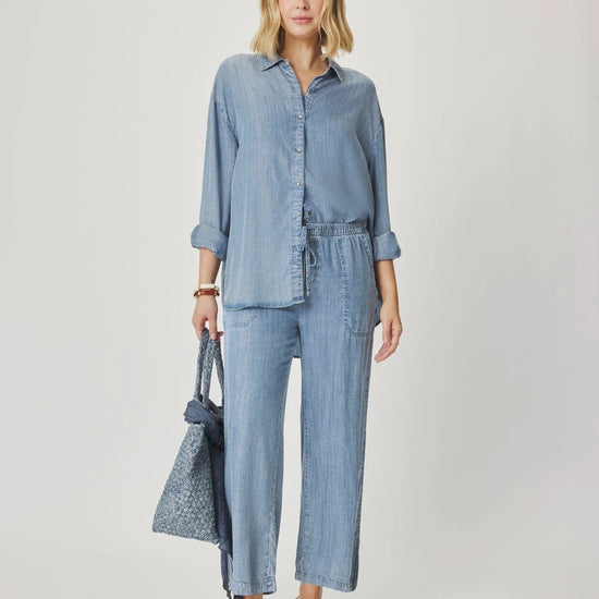 SPLENDID SPLENDID Indigo Oversized Shirt