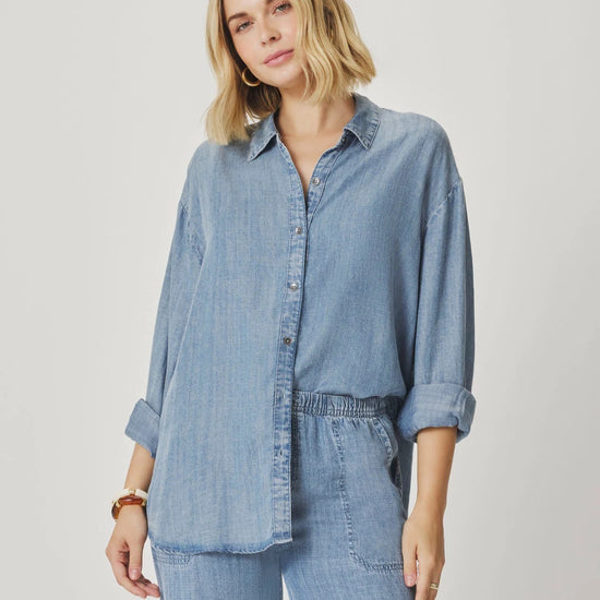 SPLENDID SPLENDID Indigo Oversized Shirt