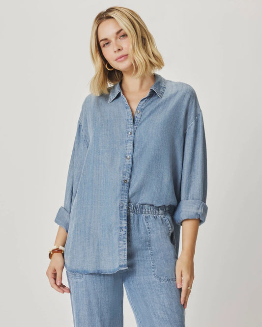 SPLENDID SPLENDID Indigo Oversized Shirt