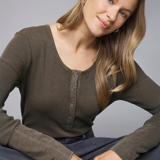 SPLENDID SPLENDID Forever Thermal Henley