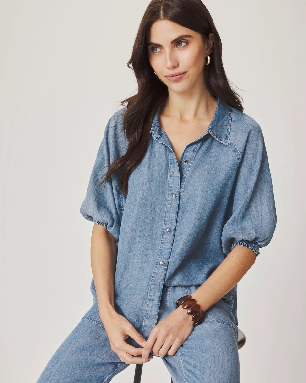 SPLENDID SPLENDID Talia Puff Sleeve Blouse