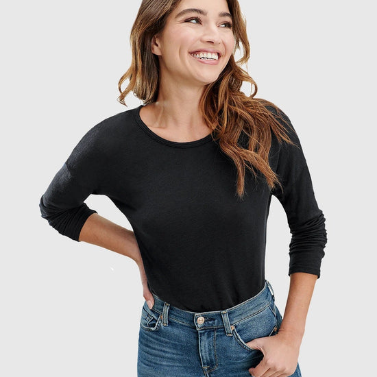 SPLENDID SPLENDID Zander Slub LS Tee