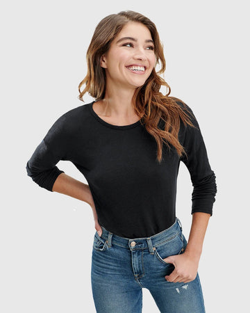 SPLENDID SPLENDID Zander Slub LS Tee