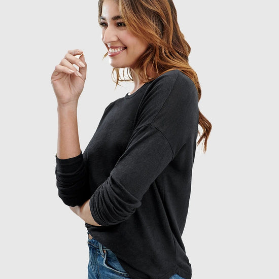 SPLENDID SPLENDID Zander Slub LS Tee