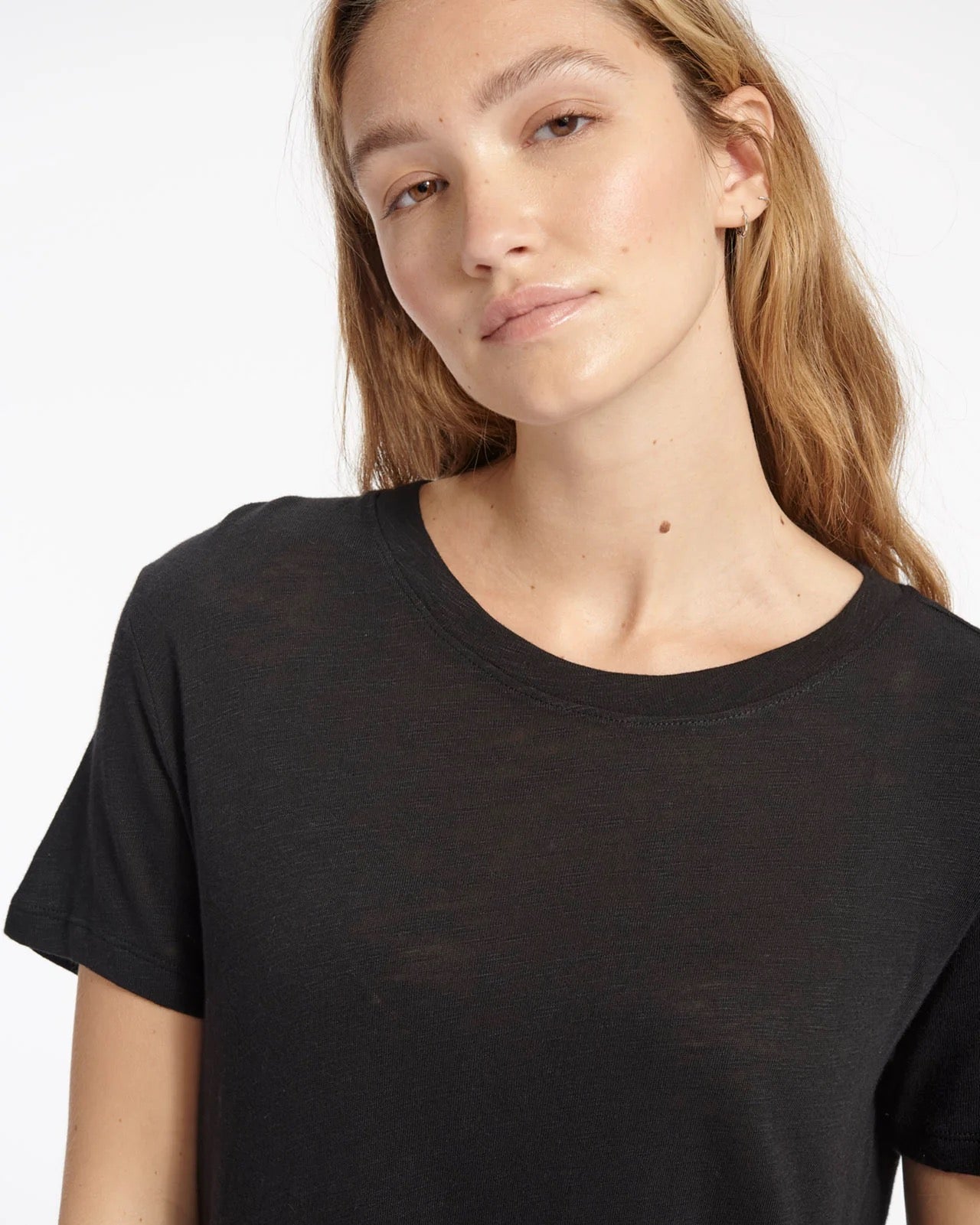 SPLENDID SPLENDID Zoe Slub Crew Tee