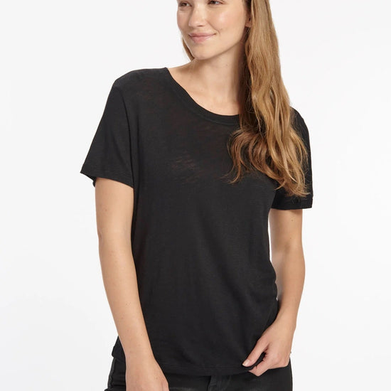 SPLENDID SPLENDID Zoe Slub Crew Tee