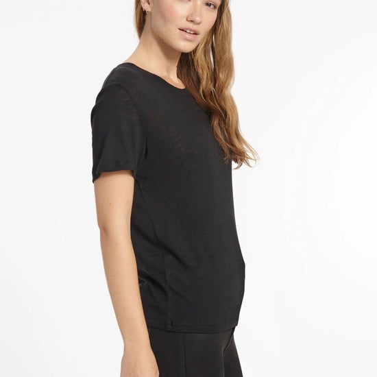 SPLENDID SPLENDID Zoe Slub Crew Tee